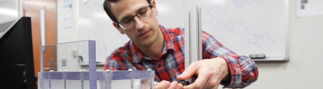 researcher at work in a laboratory